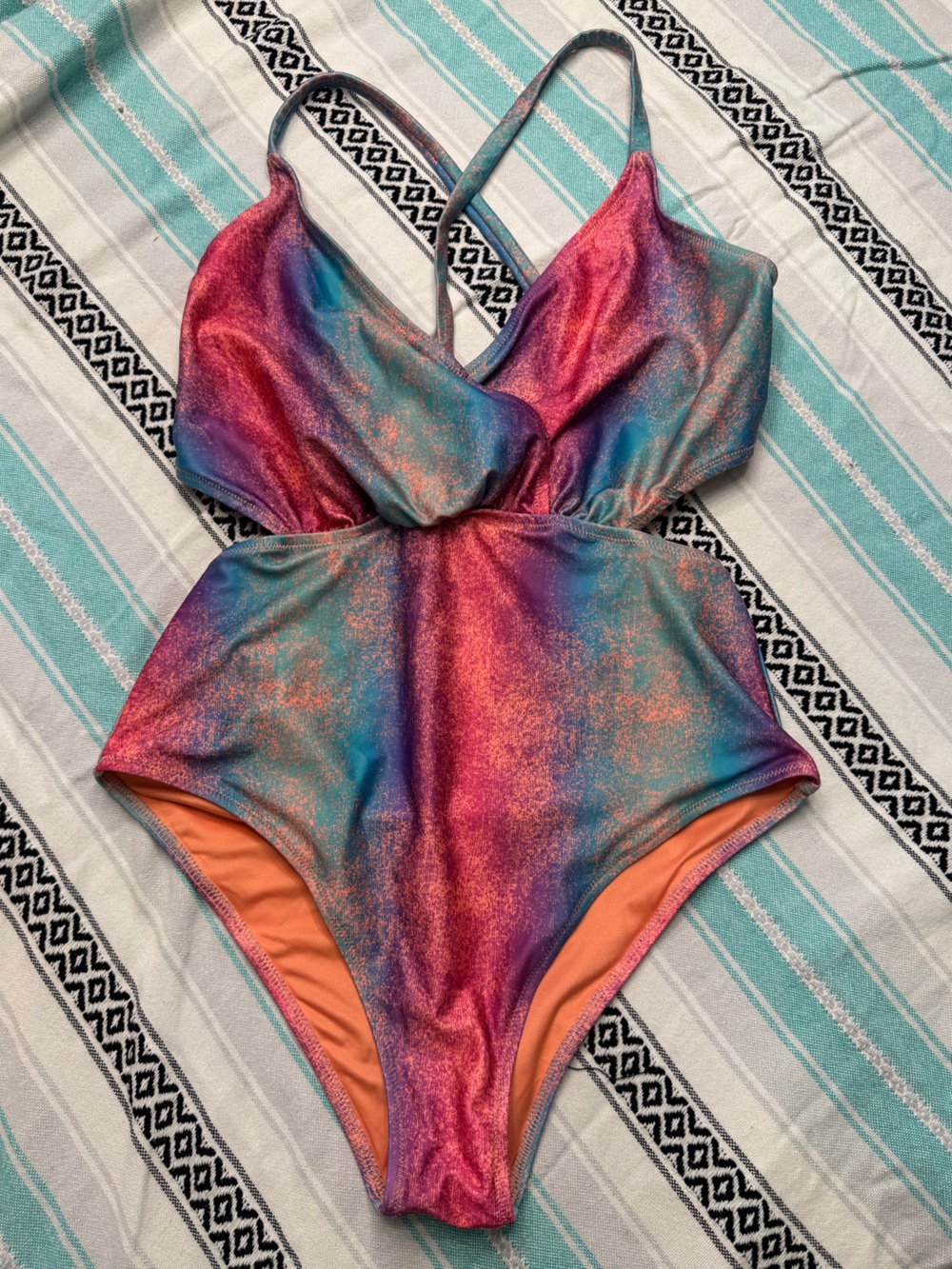 NWOT Born Primitive Isle One Piece Swimsuit